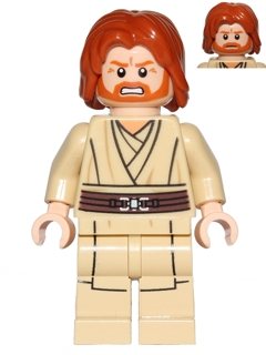 LEGO Minifigure -- Obi-Wan Kenobi (75021)-Star Wars / Star Wars Episode 2 -- SW0489 -- Creative Brick Builders